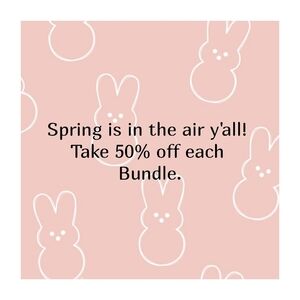 Bundle And Save BIG! 50% OFF.